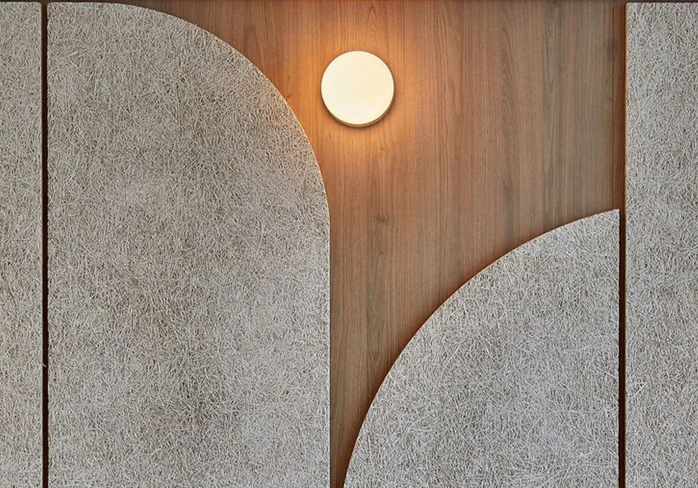 Geometrik Akustik Ahşap Panel
